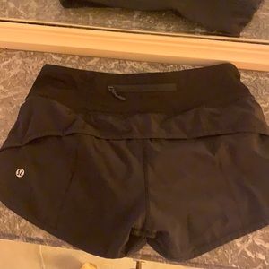 Lulu lemon speed shorts